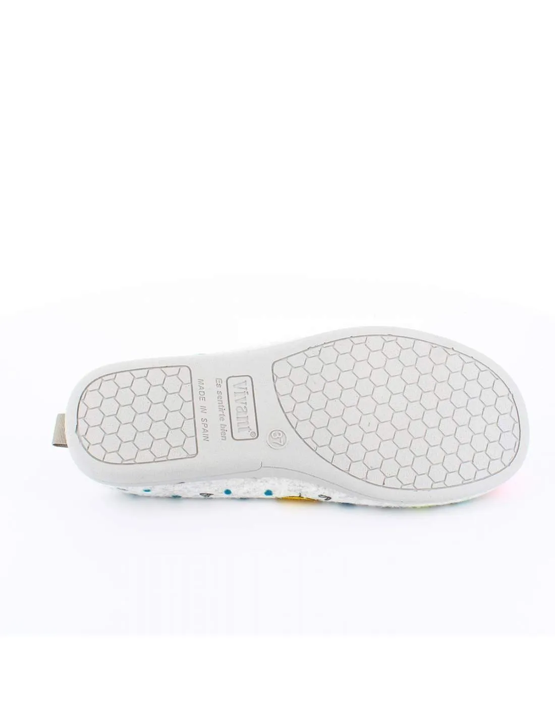 Zapatilla de Casa "Confía" Fieltro Gris
