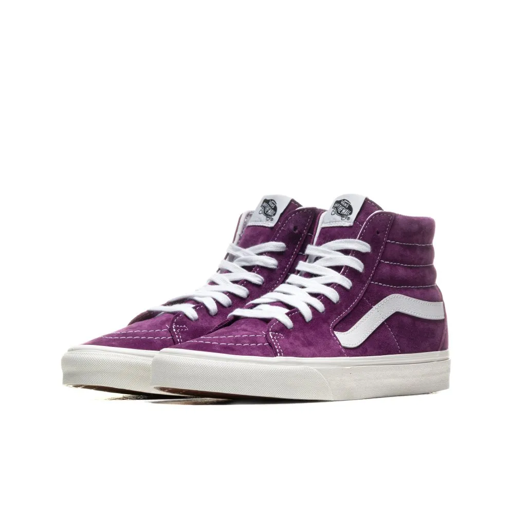 ZAPATILLAS ALTAS VANS SKATE ANTE CHICA SK8HI KELLY/SNAKE MODELO: VN0A4BV618Q1 ANTE MORADO