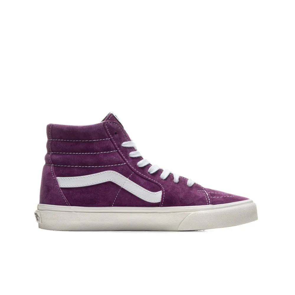ZAPATILLAS ALTAS VANS SKATE ANTE CHICA SK8HI KELLY/SNAKE MODELO: VN0A4BV618Q1 ANTE MORADO