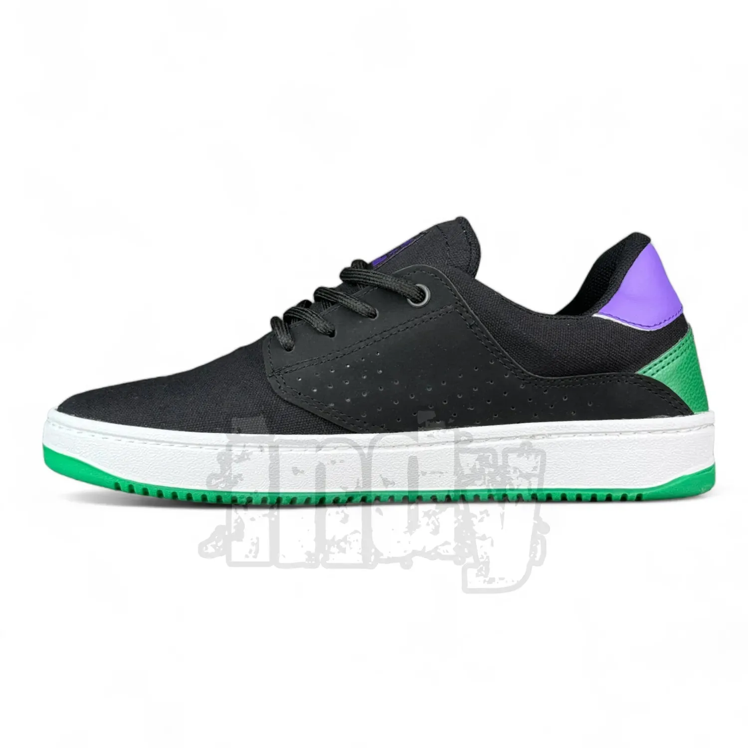 Zapatillas Dc Plaza Tc Tx Ss Negro Verde Violeta