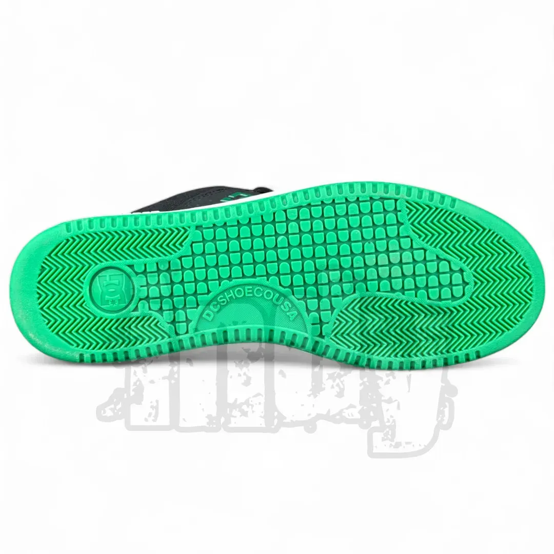 Zapatillas Dc Plaza Tc Tx Ss Negro Verde Violeta