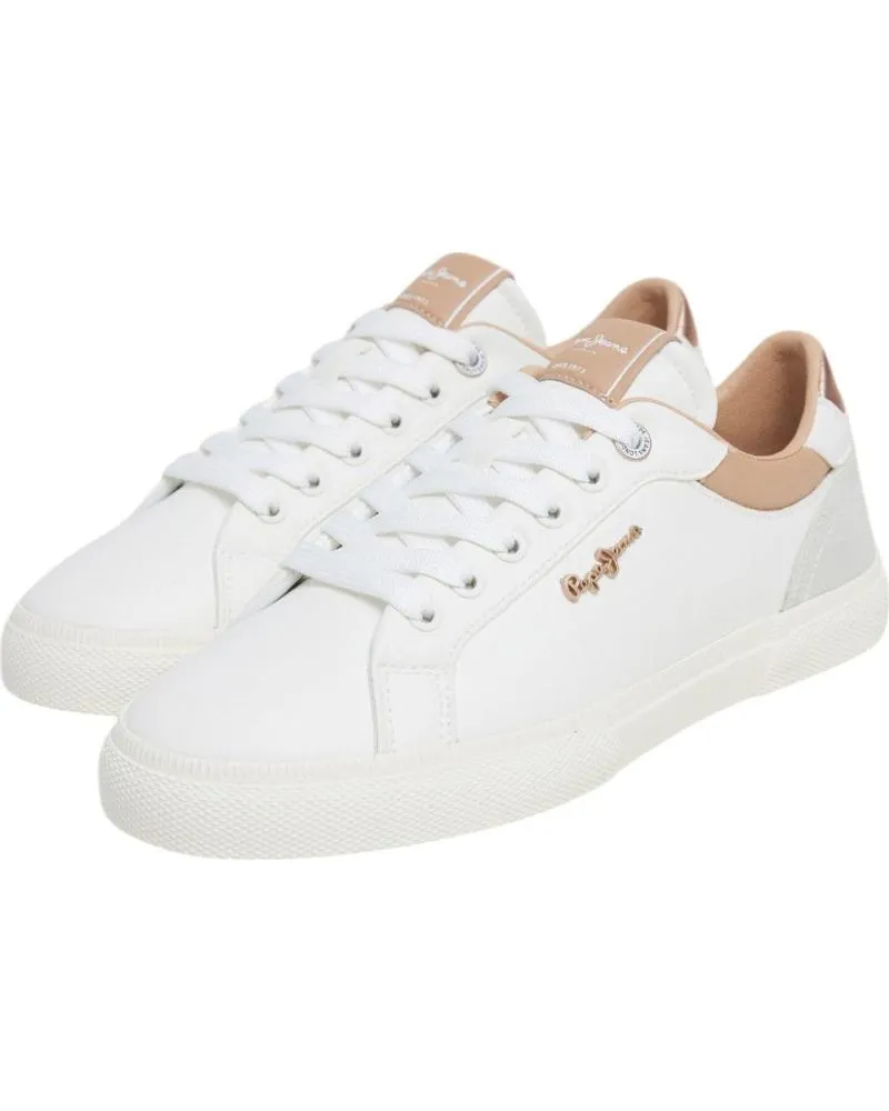Zapatillas deporte PEPE JEANS  de Mujer DEPORTIVOS DE MUJER KENTON EN  BLANCO