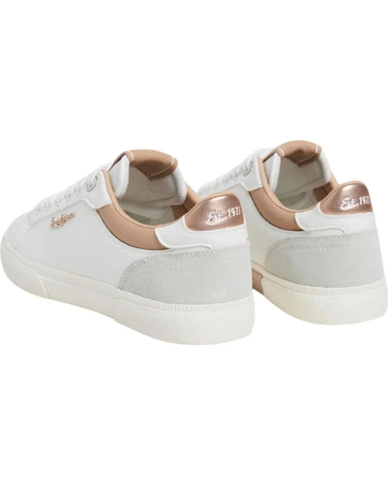 Zapatillas deporte PEPE JEANS  de Mujer DEPORTIVOS DE MUJER KENTON EN  BLANCO