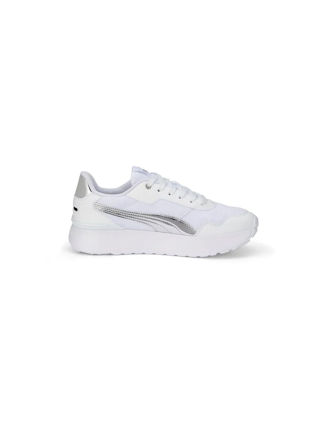 Zapatillas Puma R78 Voyage Distressed Blanco Mujer