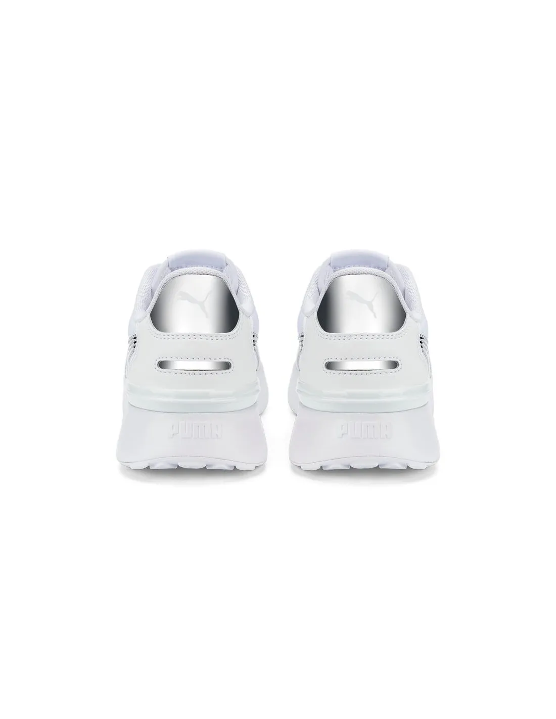 Zapatillas Puma R78 Voyage Distressed Blanco Mujer