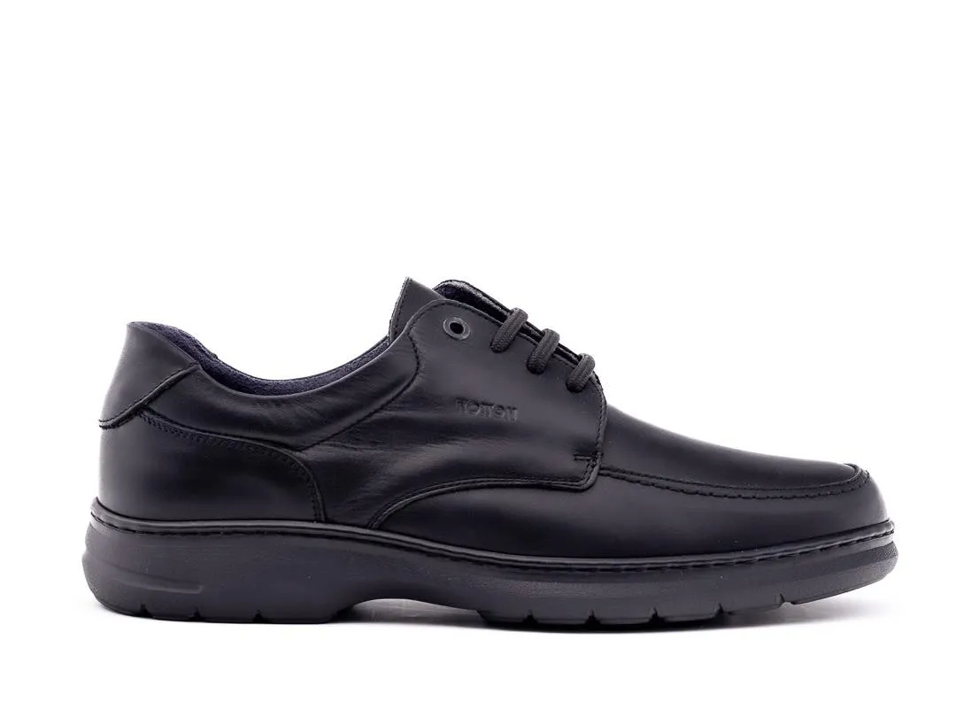 ZAPATO DE CORDONES HOMBRE NOTTON 0203 NEGRO