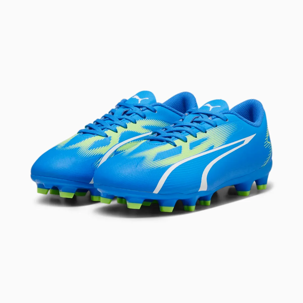 Zapatos Fútbol Niño Puma Ultra Play FG/AG Jr Azul