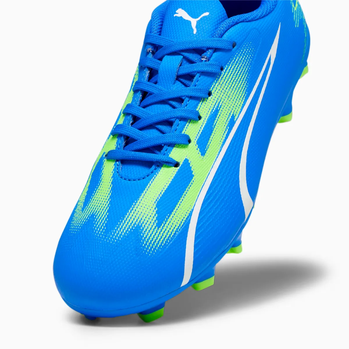 Zapatos Fútbol Niño Puma Ultra Play FG/AG Jr Azul