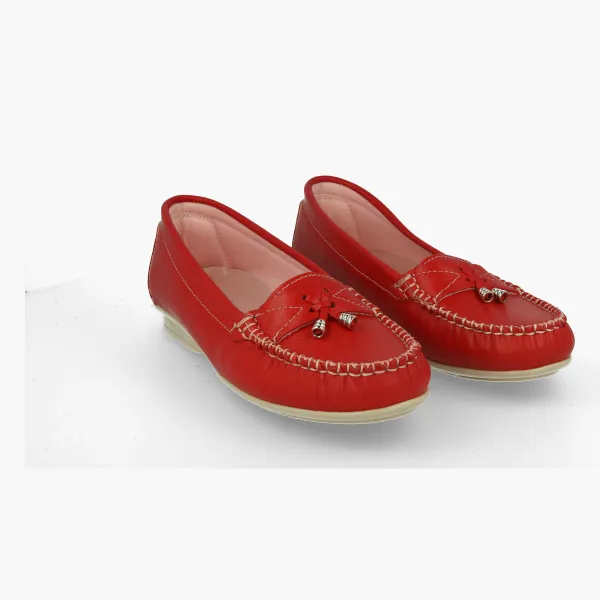 ZAPATOS KIOWA MUJER PIEL MOD. ARAS ROJO