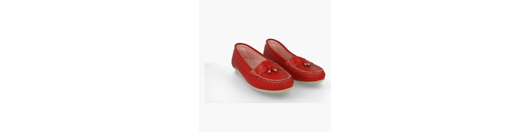ZAPATOS KIOWA MUJER PIEL MOD. ARAS ROJO