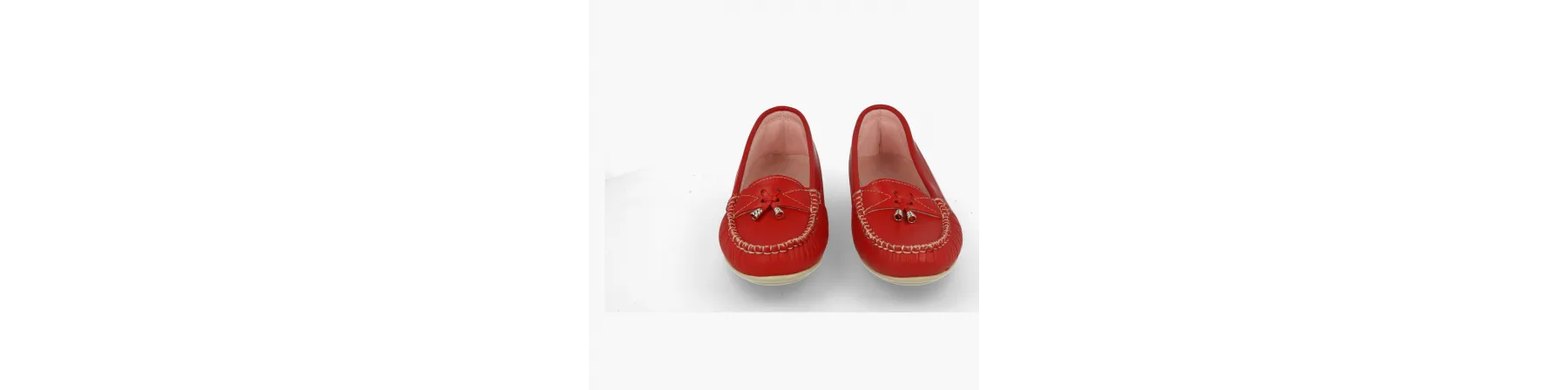 ZAPATOS KIOWA MUJER PIEL MOD. ARAS ROJO