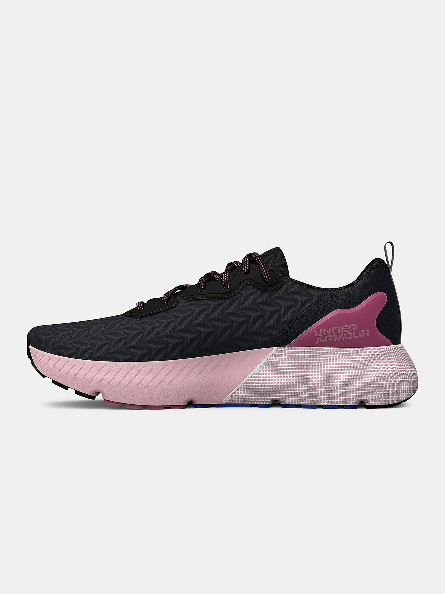 ZAPATOS UNDER ARMOUR HOVR MEGA 3 CLONE  BLACK/PRIME PINK  WOMEN´S