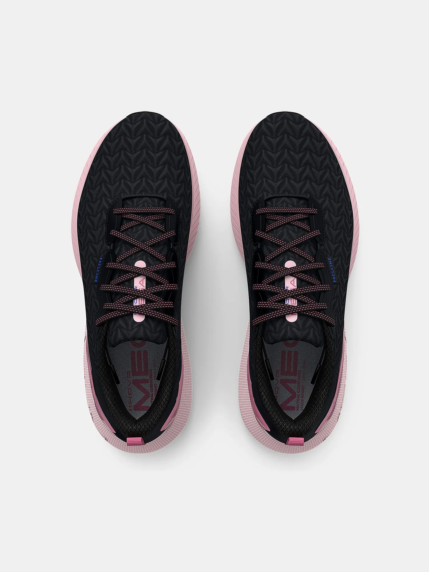 ZAPATOS UNDER ARMOUR HOVR MEGA 3 CLONE  BLACK/PRIME PINK  WOMEN´S